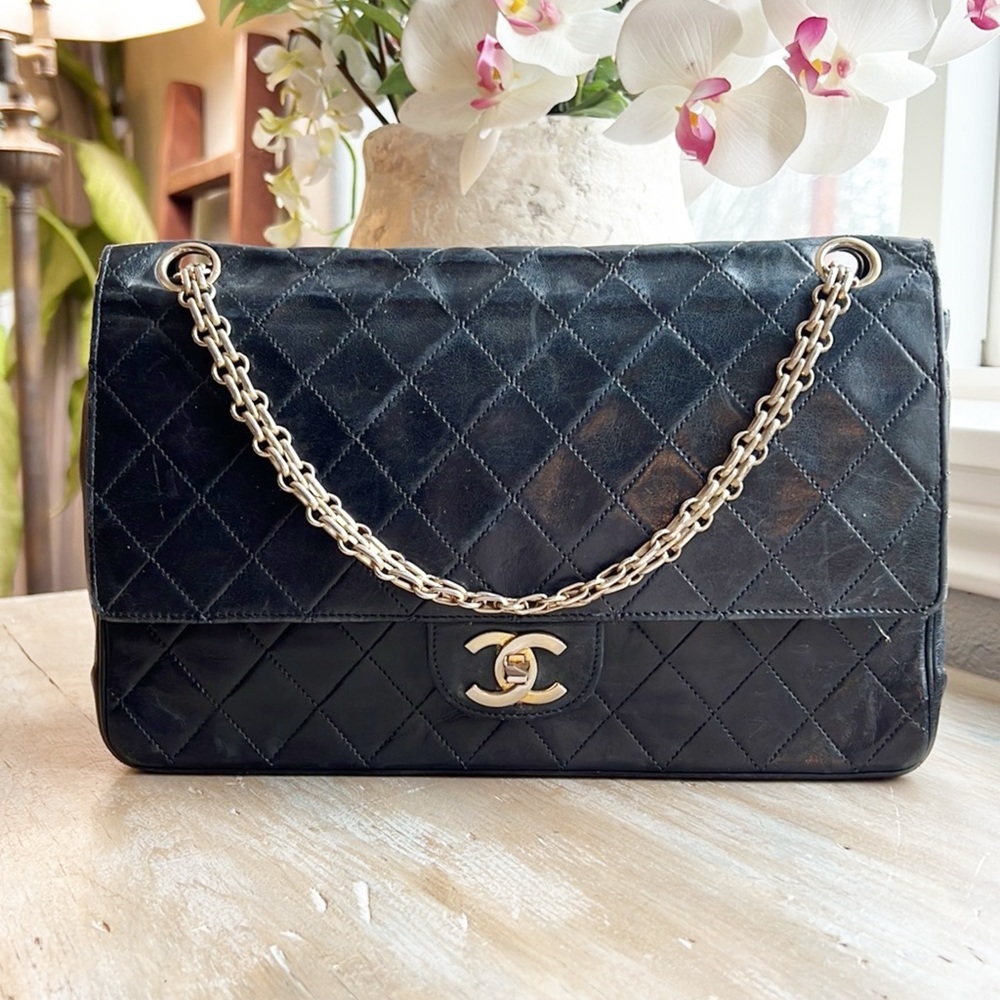 Chanel Timeless Leather Flap Bag